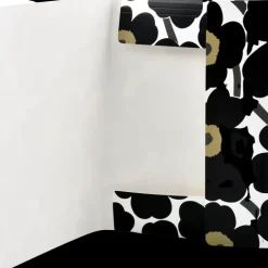 Kulmalukkokansio A4 Unikko Musta