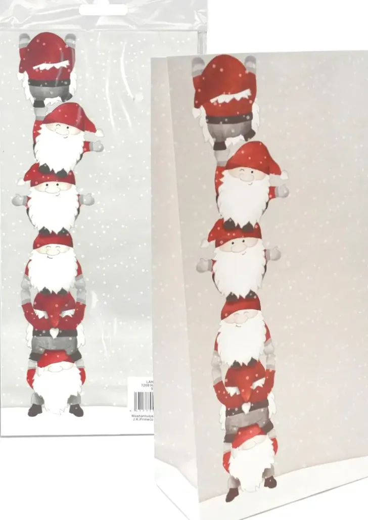 Lahjapussi Hauskat Tontut 5Kpl/Pkt