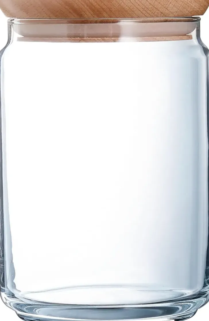 Luminarc Lasipurkki Puukannella 1L