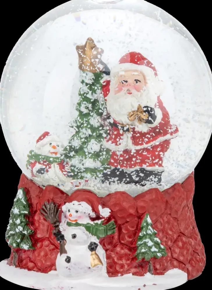 Lumisadepallo 8 Cm Punainen, Erilaisia