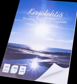 Luontevat Kirjelehtio A4 80 Lehtea Viivoitettu