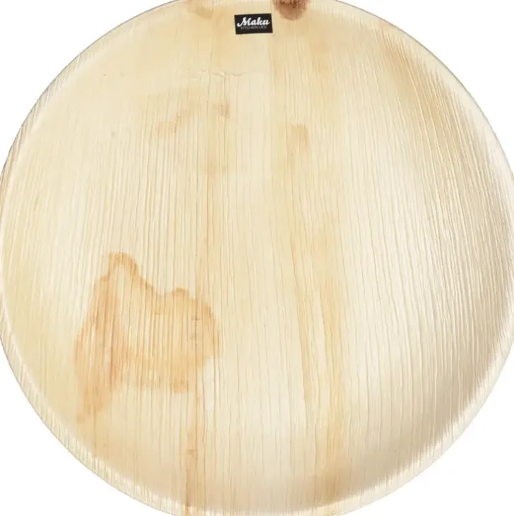 Maku Palmunlehtilautanen Pyorea 25 Cm 10 Kpl