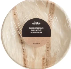 Maku Palmunlehtilautanen Pyorea 25 Cm 10 Kpl