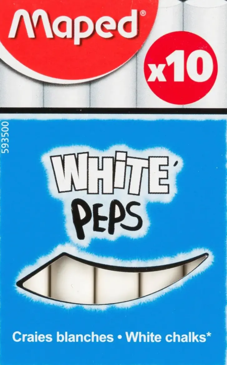 Maped Taululiitu Valkoinen 10Kpl