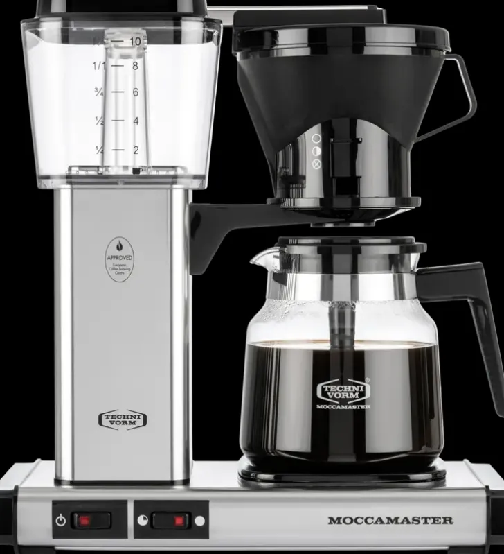 Moccamaster Manual Polished Silver - Suodatinkahvinkeitin