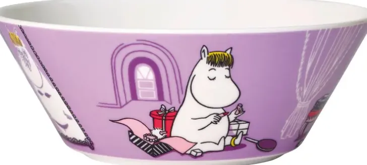 Moomin Arabia Muumi Niiskuneiti Kulho 15 Cm Liila