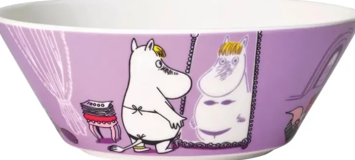 Moomin Arabia Muumi Niiskuneiti Kulho 15 Cm Liila