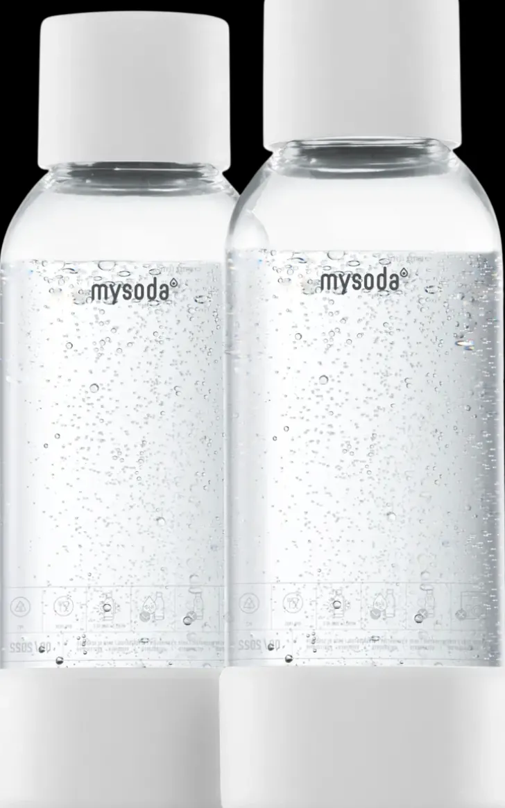 Mysoda White 0.5L Juomapullo 2-Pack