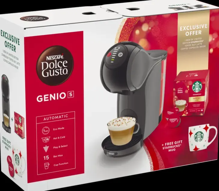 Nescafe Kapselikeitin Dolce Gusto Genio S Starbucks Holiday Bundle