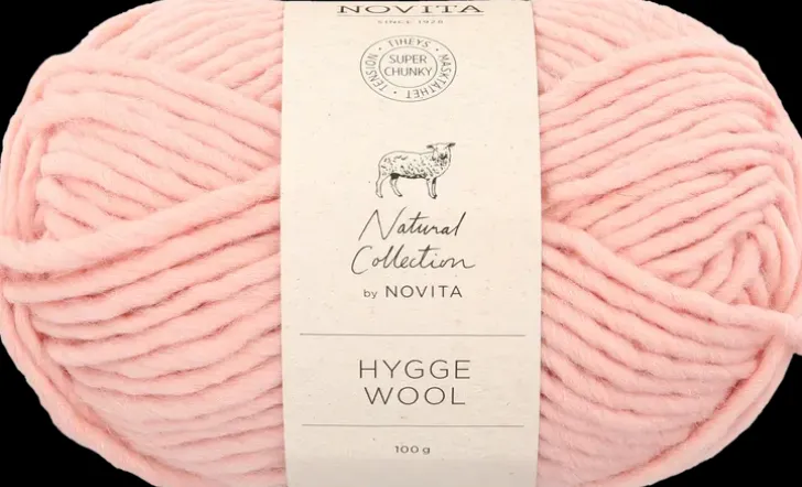 Novita Hygge Wool 100G, 504 Ruusuvesi