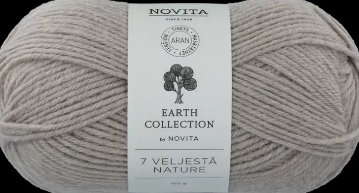Novita Lanka 7 Veljesta Nature 100G 058