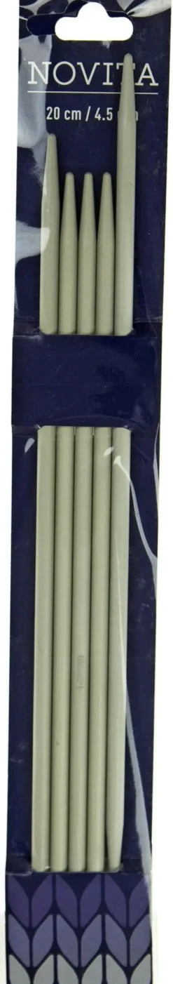 Novita Sukkapuikot 20Cm - 4,5 Mm Harmaa
