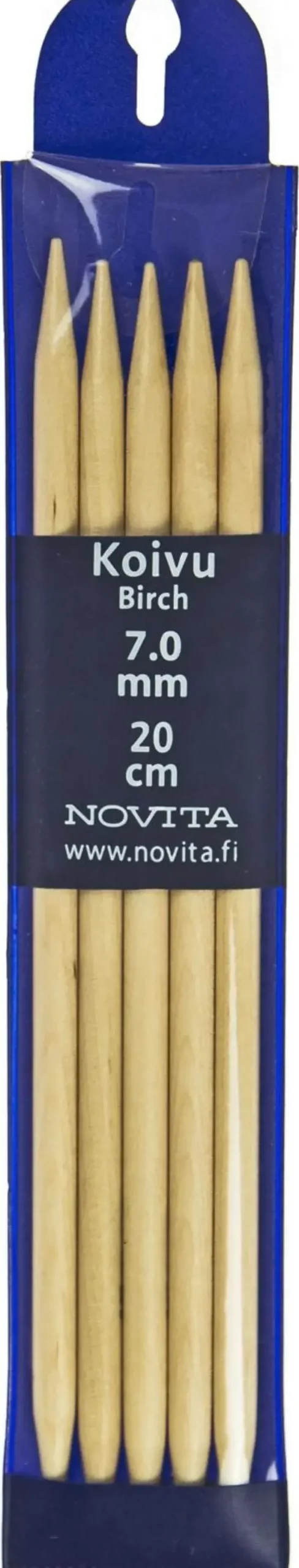 Novita Sukkapuikot Koivu 20Cm - 7 Mm Novita