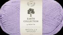 Novita Woolly Wood 100G 730 Mustikkamaito