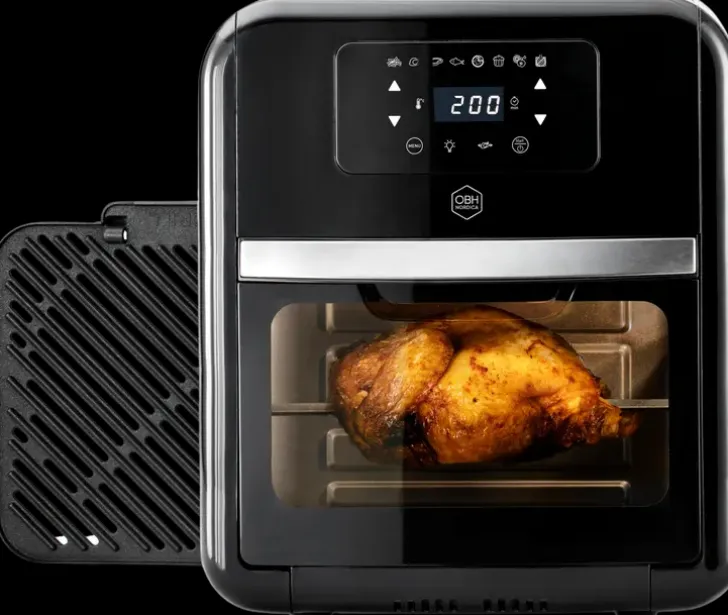 Obh Nordica Easy Fry Oven & Grill 9 In1 -Air Fyer/Miniuuni/Grilli