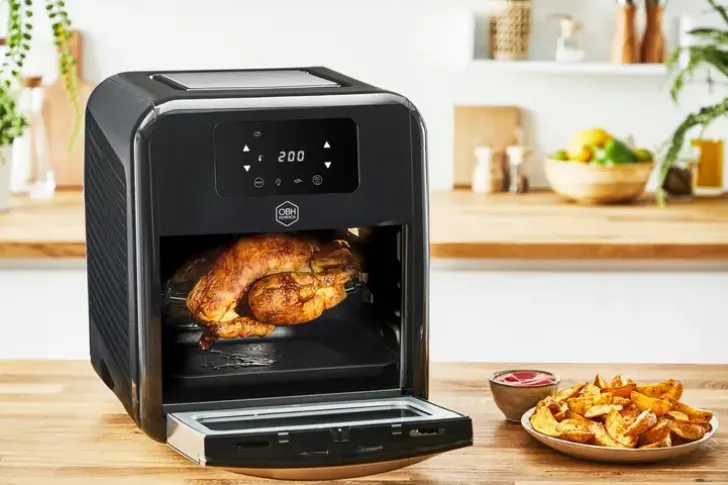 Obh Nordica Easy Fry Oven & Grill 9 In1 -Air Fyer/Miniuuni/Grilli