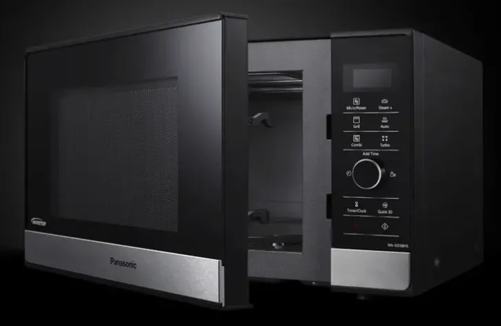 Panasonic Nn-Gd38Hssug Mikroaaltouuni 23L Invertteri- Seka Hoyrytekniikka Ja Grilli