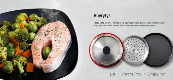 Panasonic Nn-Gd38Hssug Mikroaaltouuni 23L Invertteri- Seka Hoyrytekniikka Ja Grilli