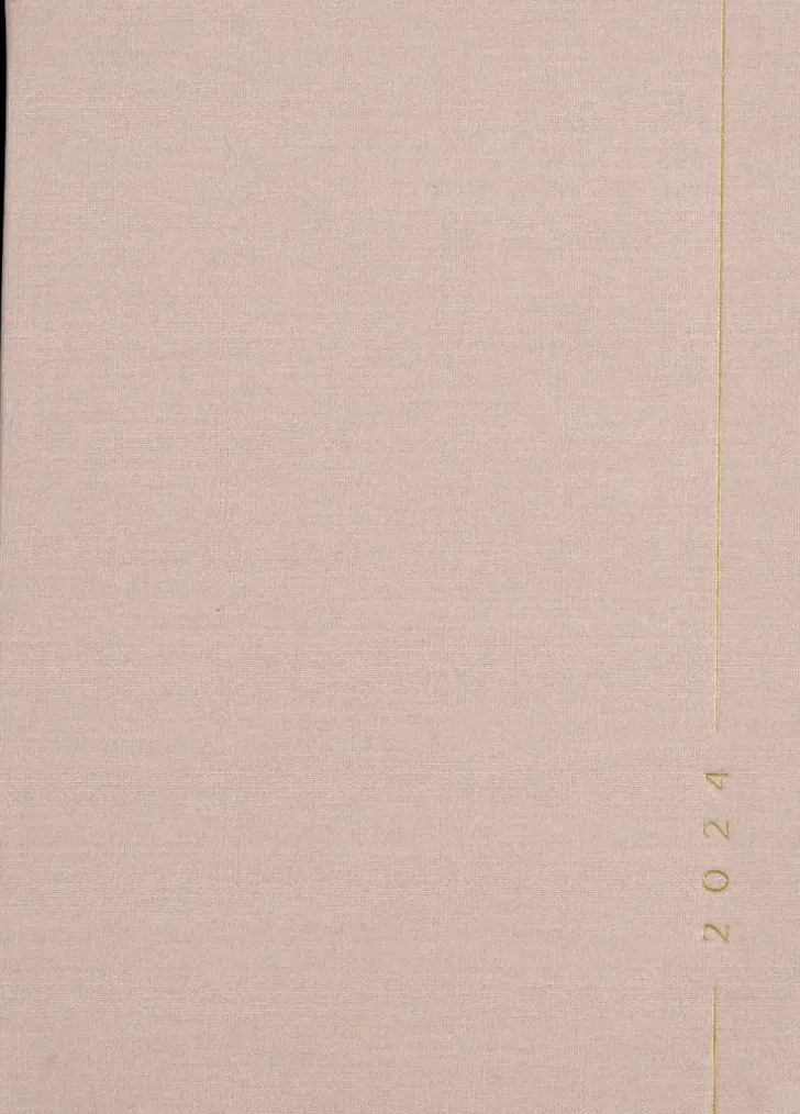 Poytakalenteri A5 Kangas, Roosa