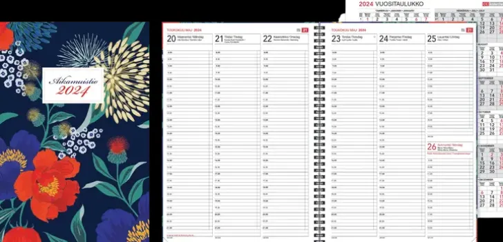 Poytakalenteri Aikamuistio Wiresidottu 2024, Paratiisi