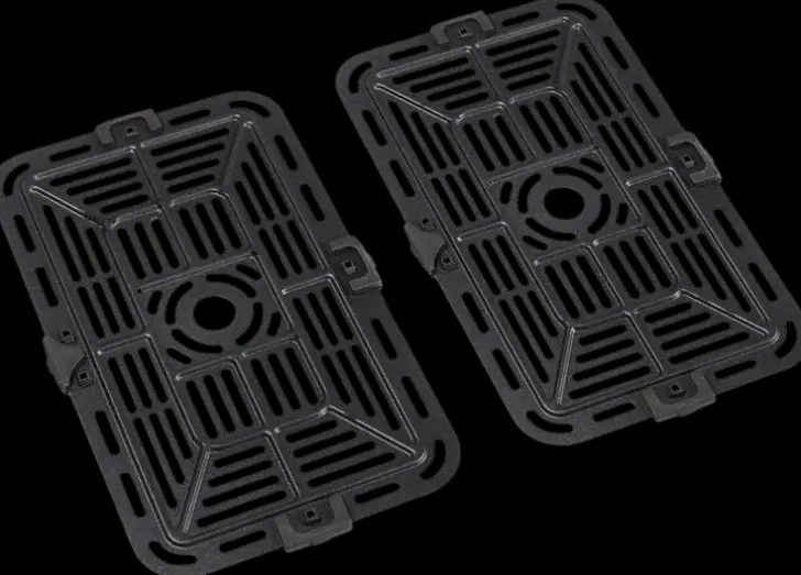 Princess 182074 Airfryer Tupla, 2X4L