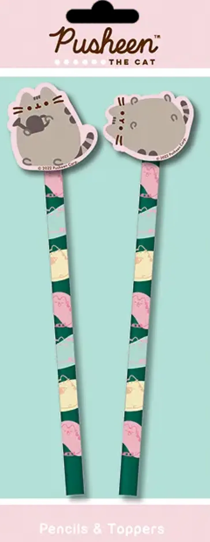 Pusheen Topperlyijykynat 2 Kpl/Pkt