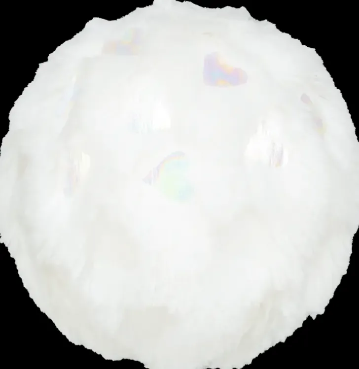 Roikkuva Karvapallo Valkoinen