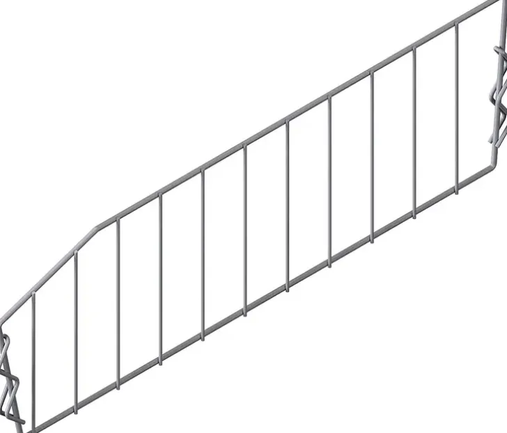 Rullakiskokorin Jakaja Lm620 Hopeanharmaa (Rullakiskokoreihin Lm 610-615)