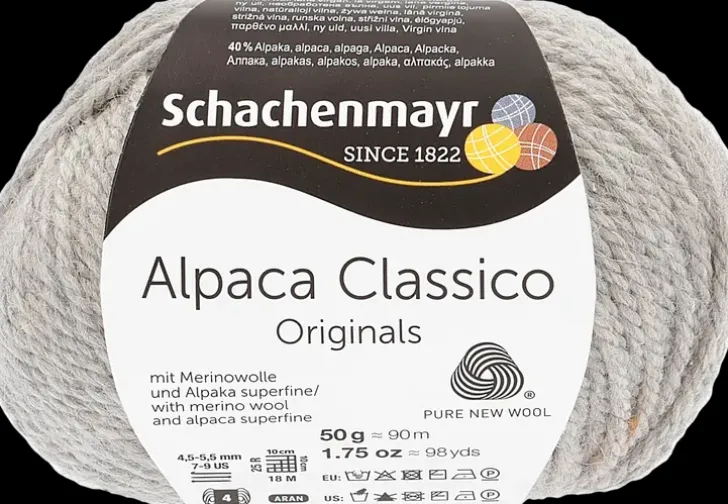 Schachenmayr Neulelanka Alpaca Classico 50G Harmaa