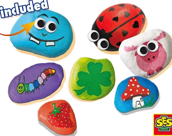 Ses Creative Kivien Maalaus Setti