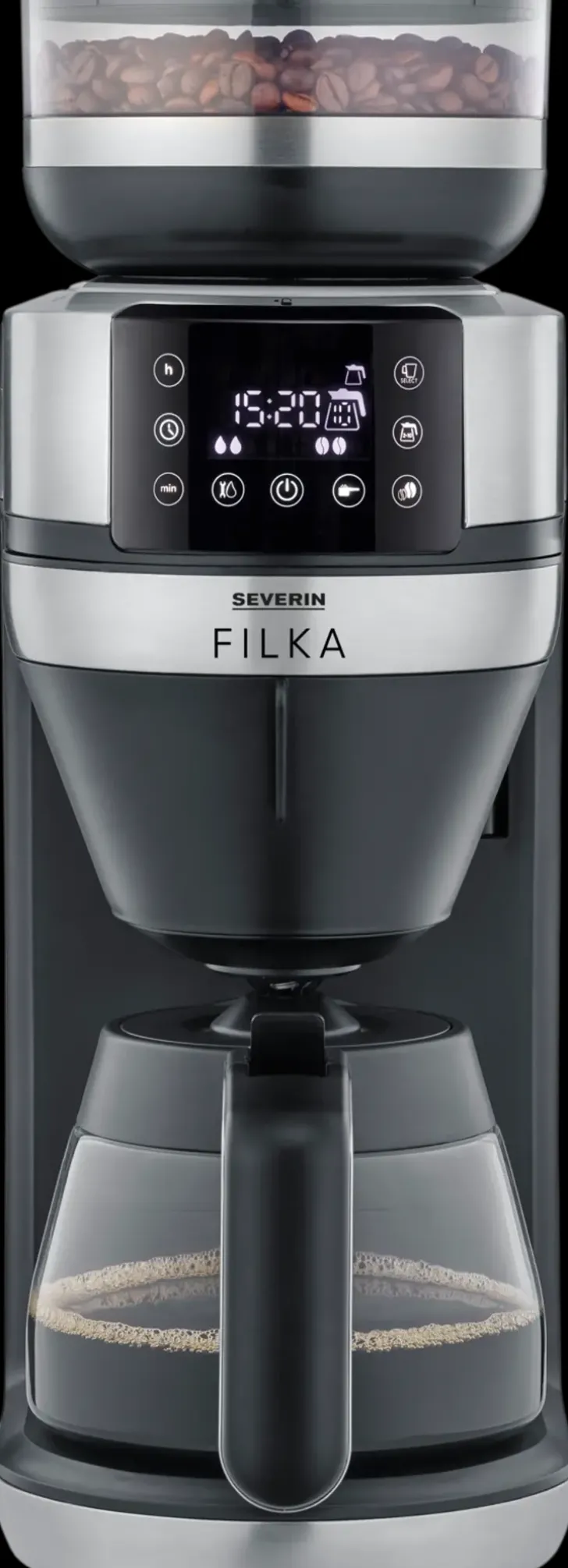 Severin Filka Kahvinkeitin Lasikannulla Ka4850