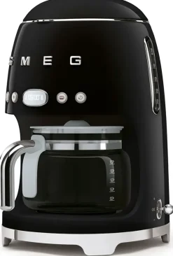 Smeg Dcf02Bleu Kahvinkeitin Musta