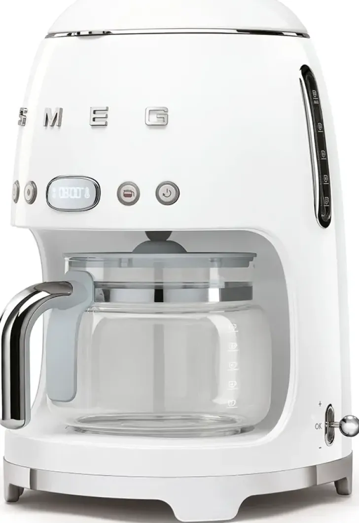 Smeg Dcf02Wheu Kahvinkeitin Valkoinen