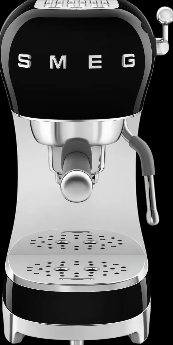 Smeg Ecf02Bleu Espressokeitin, Musta
