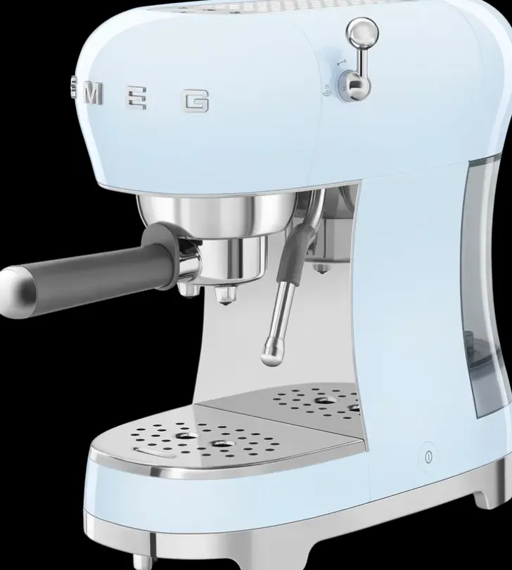 Smeg Ecf02Pbu Espressokeitin, Pastellinsininen