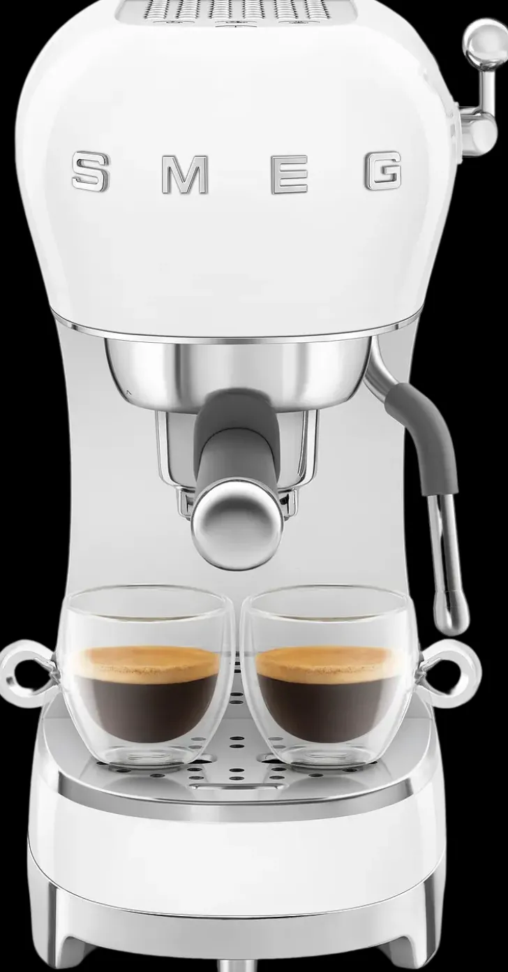 Smeg Ecf02Wheu Espressokeitin, Valkoinen