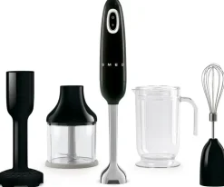 Smeg Sauvasekoitinsetti, Musta