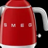 Smeg Vedenkeitin Klf05Rdeu 0,8 Litraa, Punainen