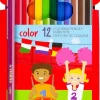 Stabilo Color 1912/77-11 12 Kpl Varikynat Pitka