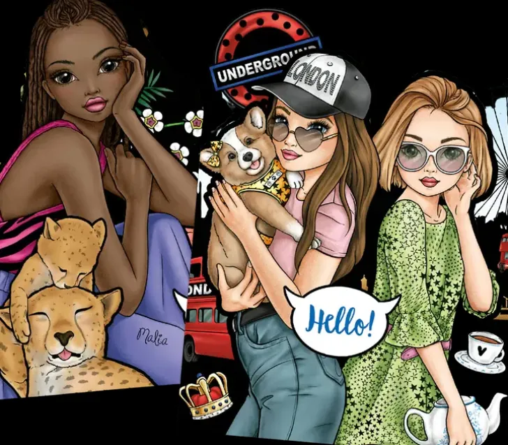 Topmodel & Friends Varityskirja