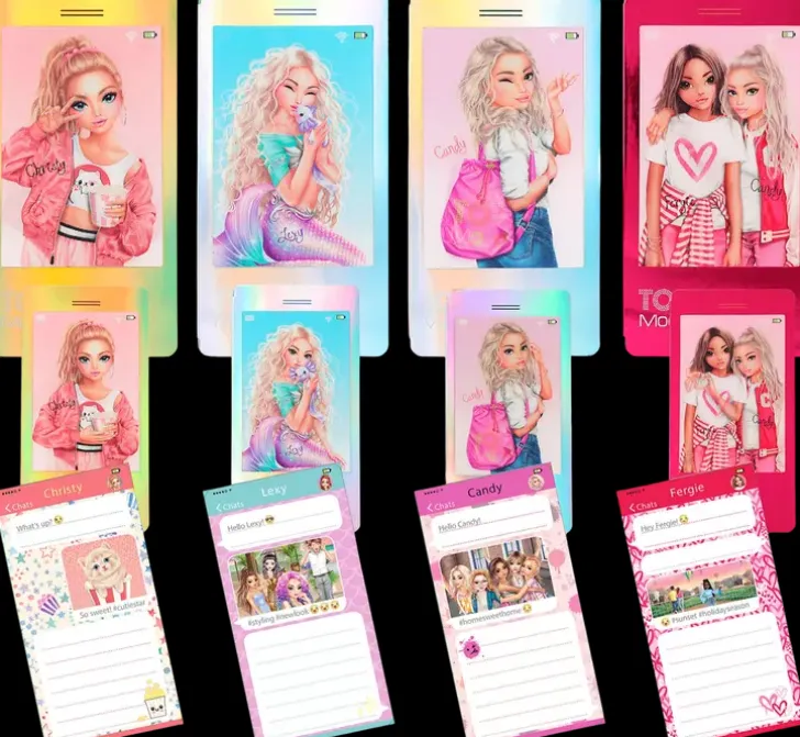 Topmodel 3D Muistikirja