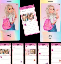 Topmodel 3D Muistikirja