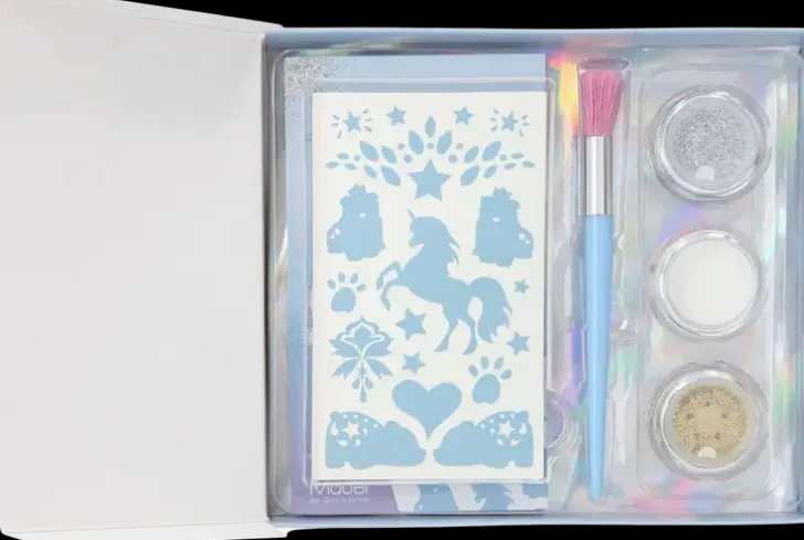 Topmodel Kimalletatuointisetti Iceworld