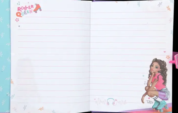 Topmodel Koodillinen & Soiva Paivakirja Tiny Dancer