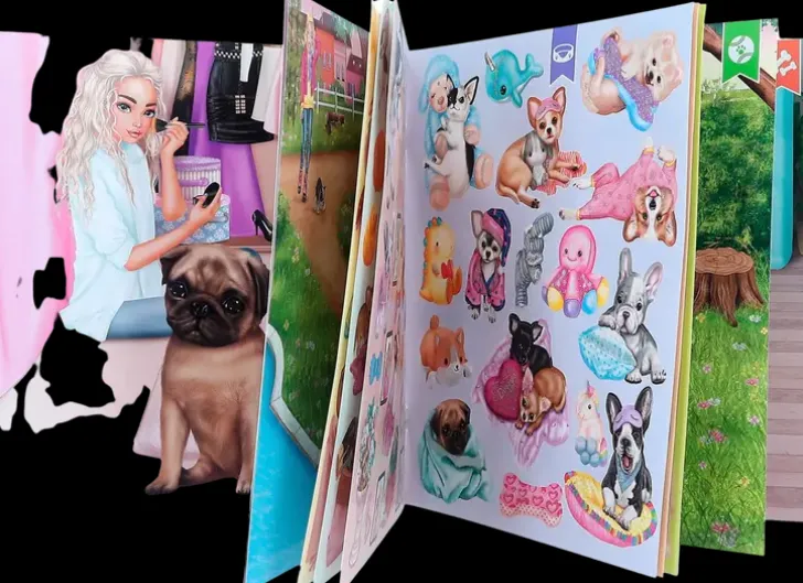 Topmodel Stickerworld Corgi