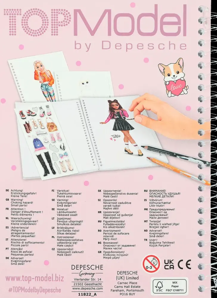 Topmodel Taskuvarityskirja, Talita