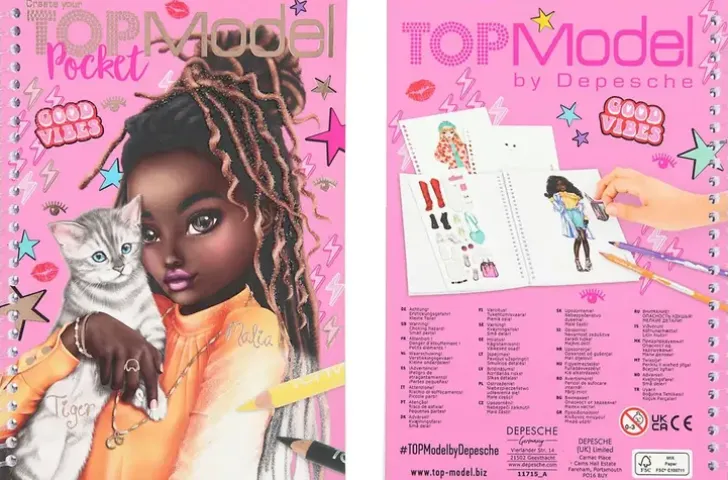 Topmodel Taskuvarityskirja