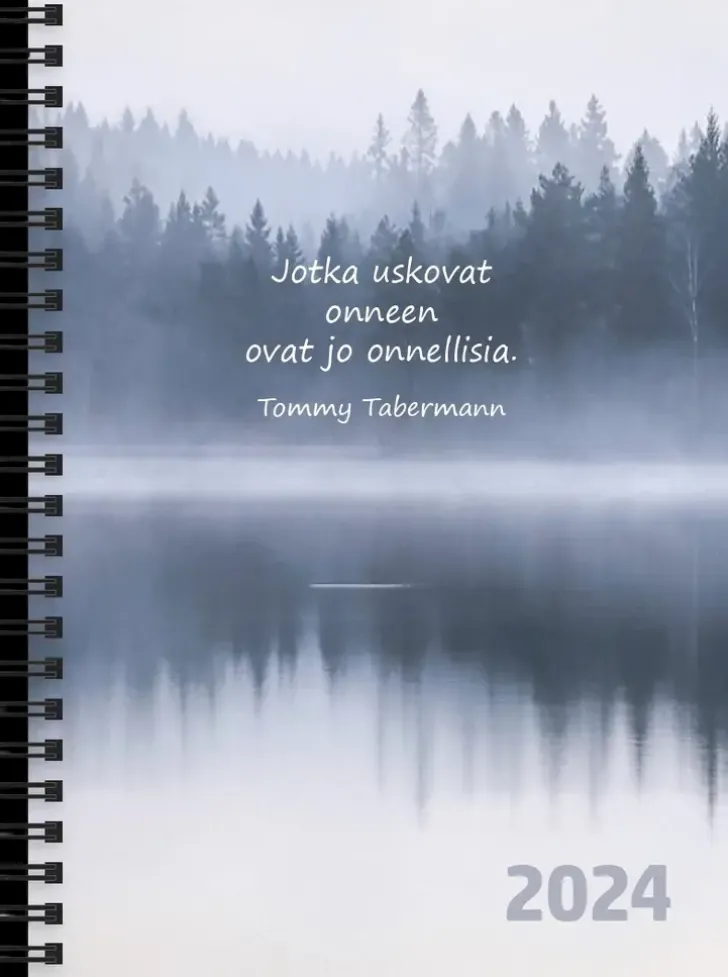 Vuosikalenteri Tommy Tabermann Runo 2024