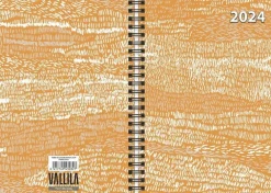 Vuosikalenteri Vallila A5 Puinti 2024