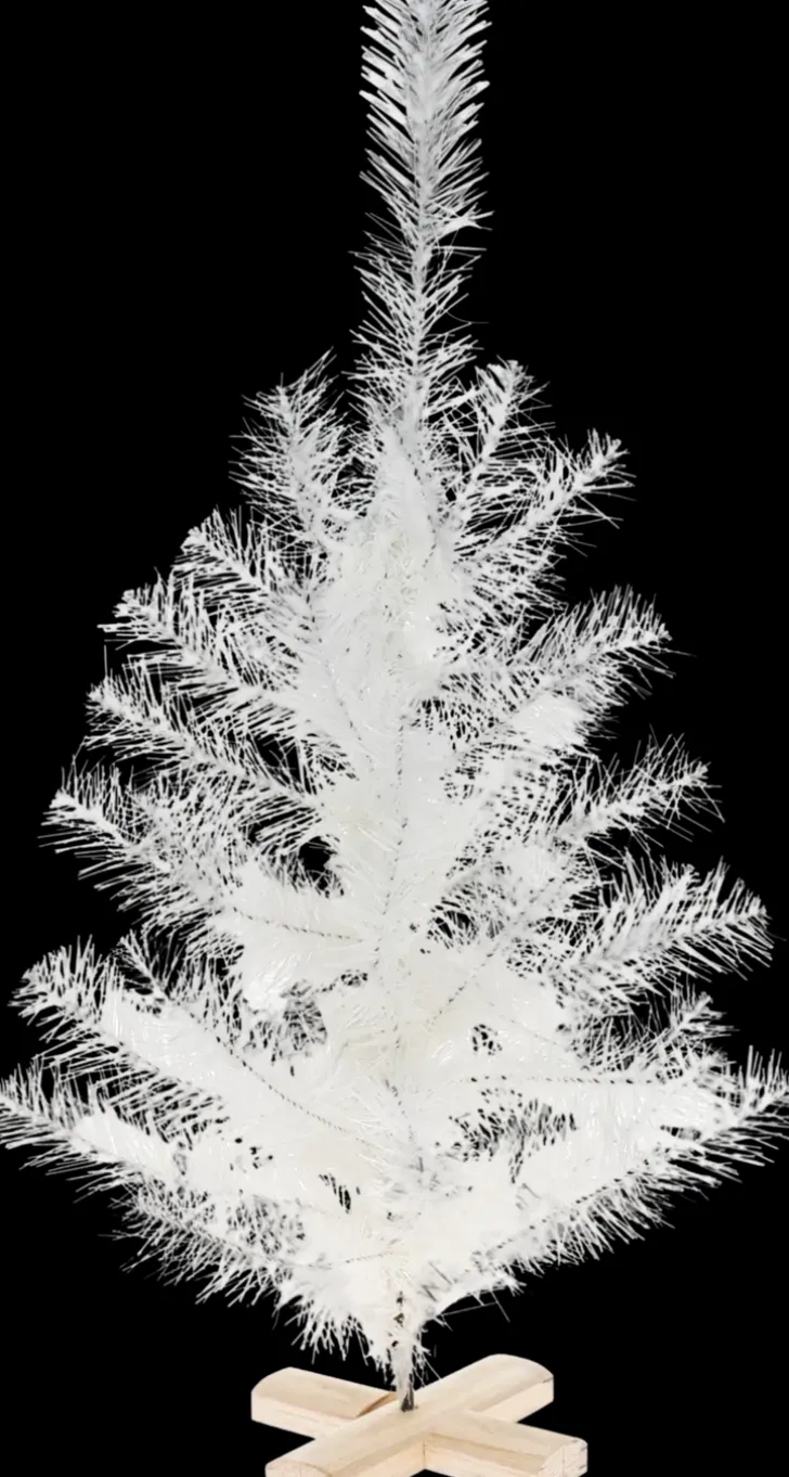 Weiste Eko-Puukuitukuusi 45Cm, Valkoinen